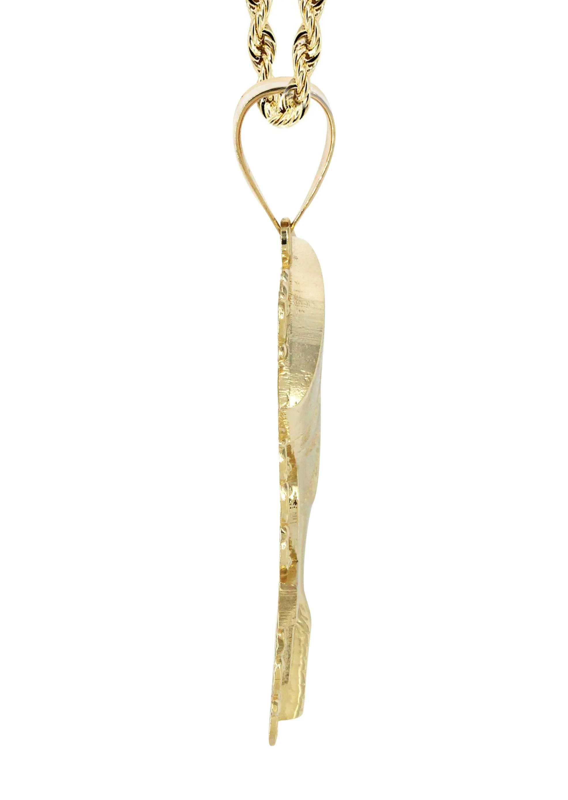 10K Yellow Gold Nefertiti Necklace | Appx. 16.9 Grams