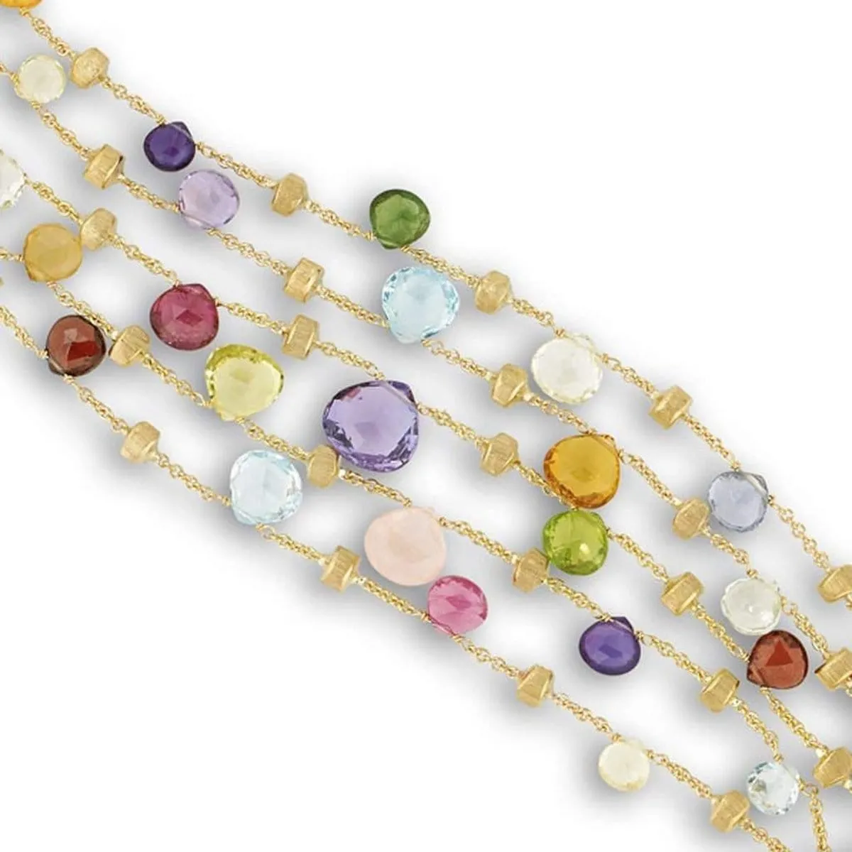 18K Paradise Mixed Gemstone Bracelet - BB2010 MIX01 Y