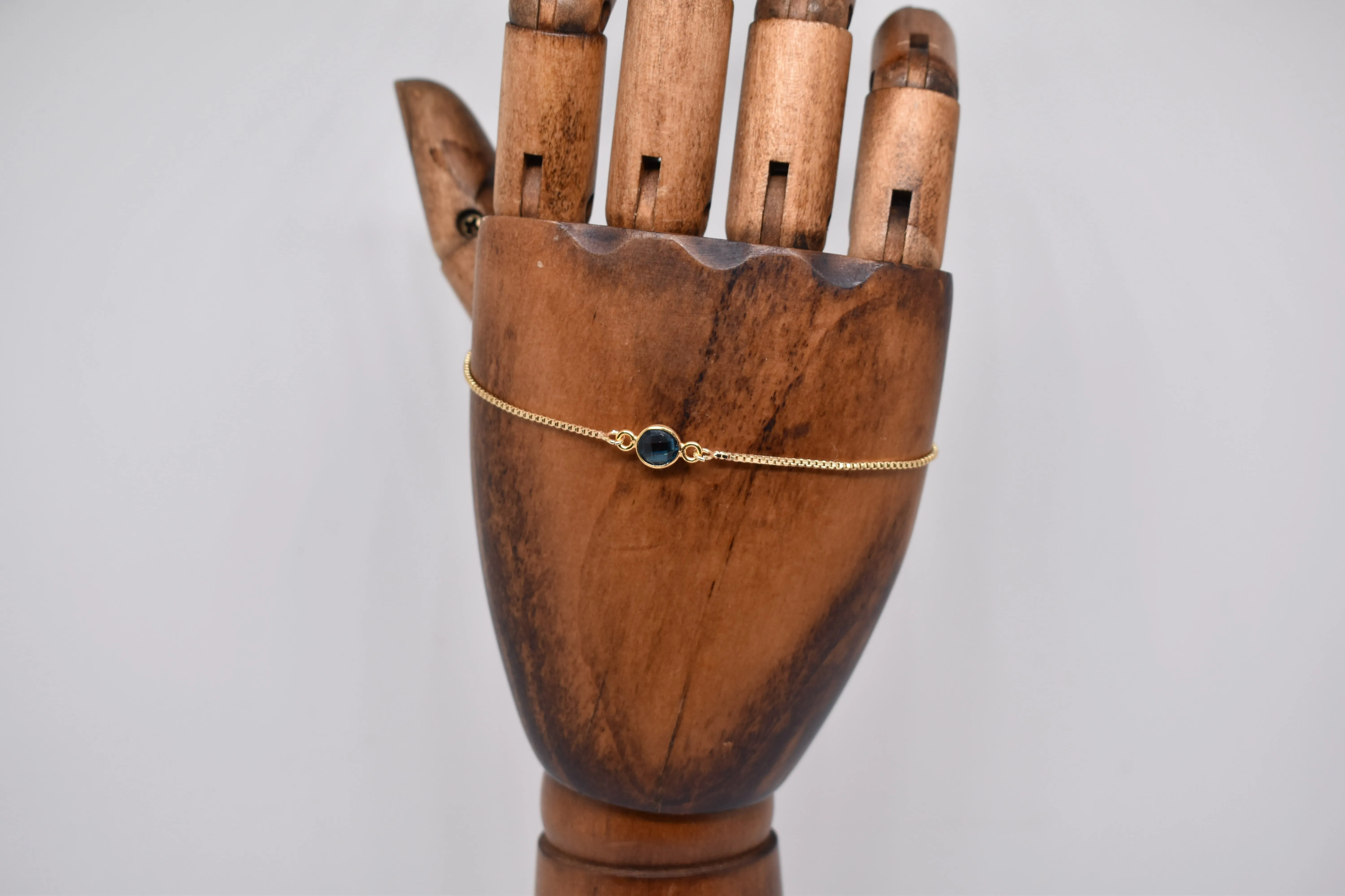Adjustable Lolite Bracelet