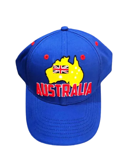 Adult’s Australia Day Hat or Cap unisex / Blue