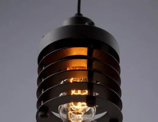 Ainaby Industrial Disk Cage Lamp