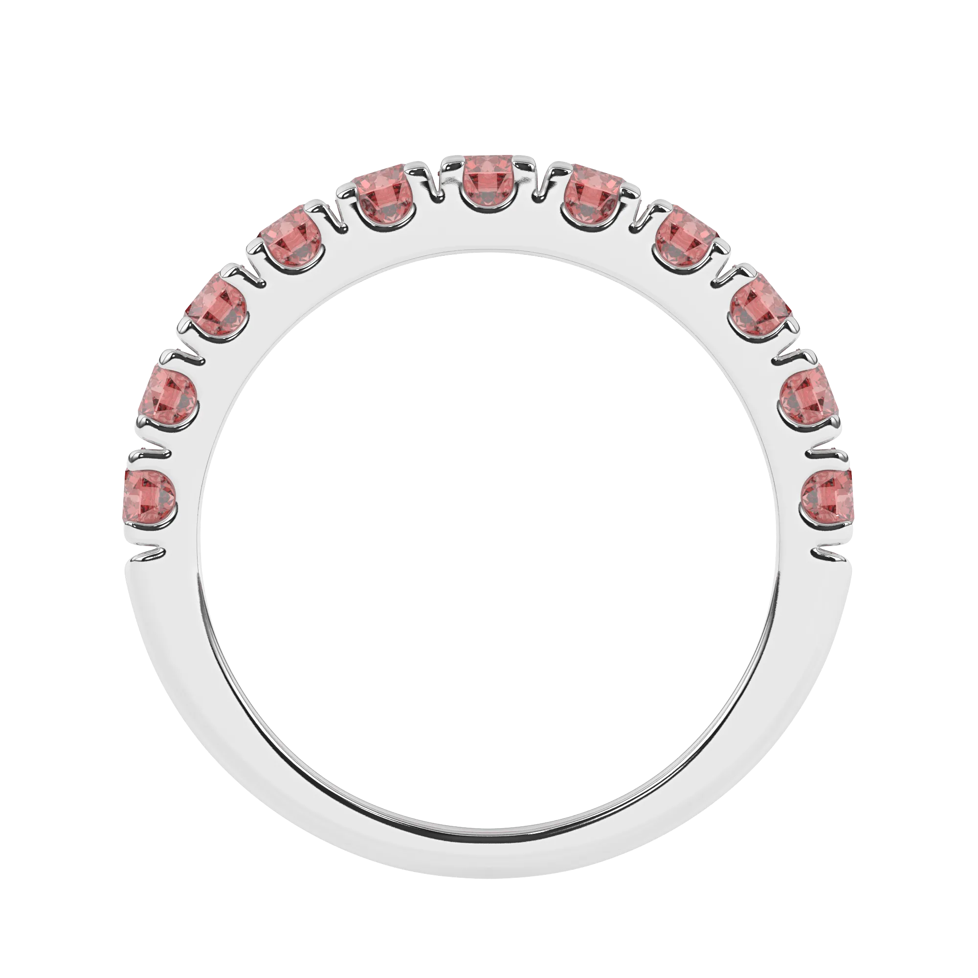 Amanda Ann Ring - 1.00Ctw Pink