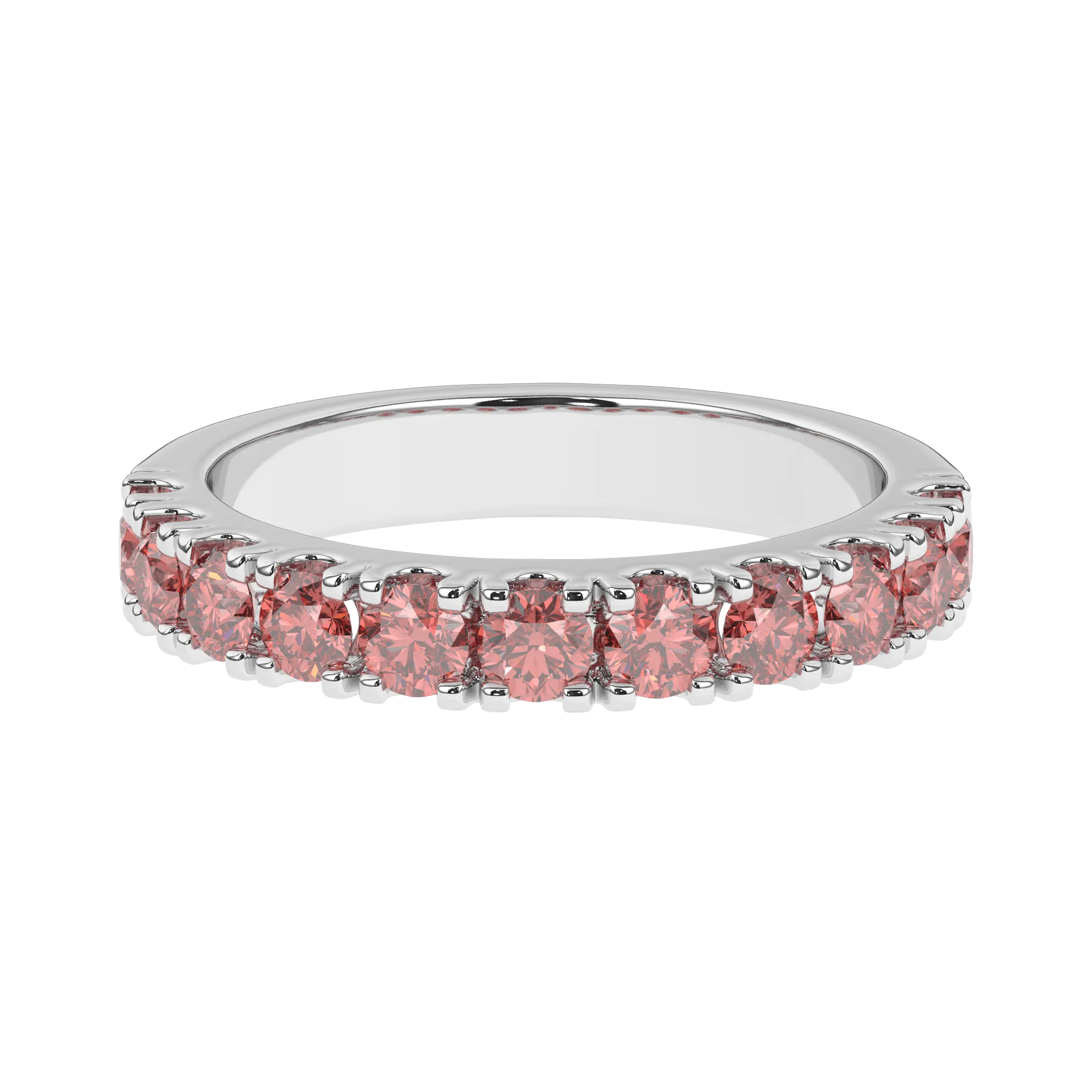 Amanda Ann Ring - 1.00Ctw Pink