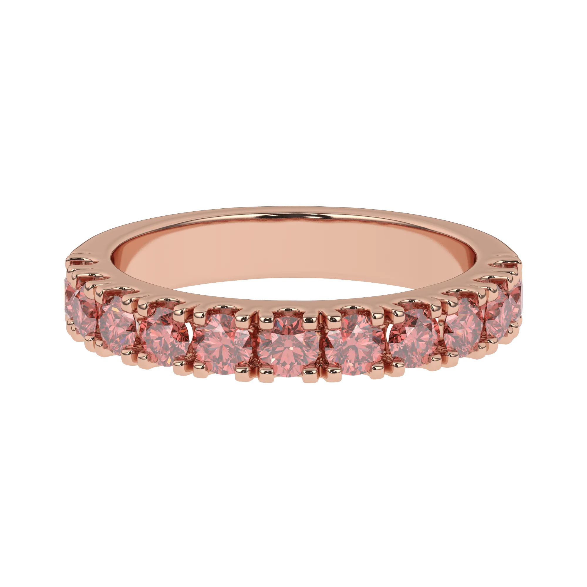 Amanda Ann Ring - 1.00Ctw Pink