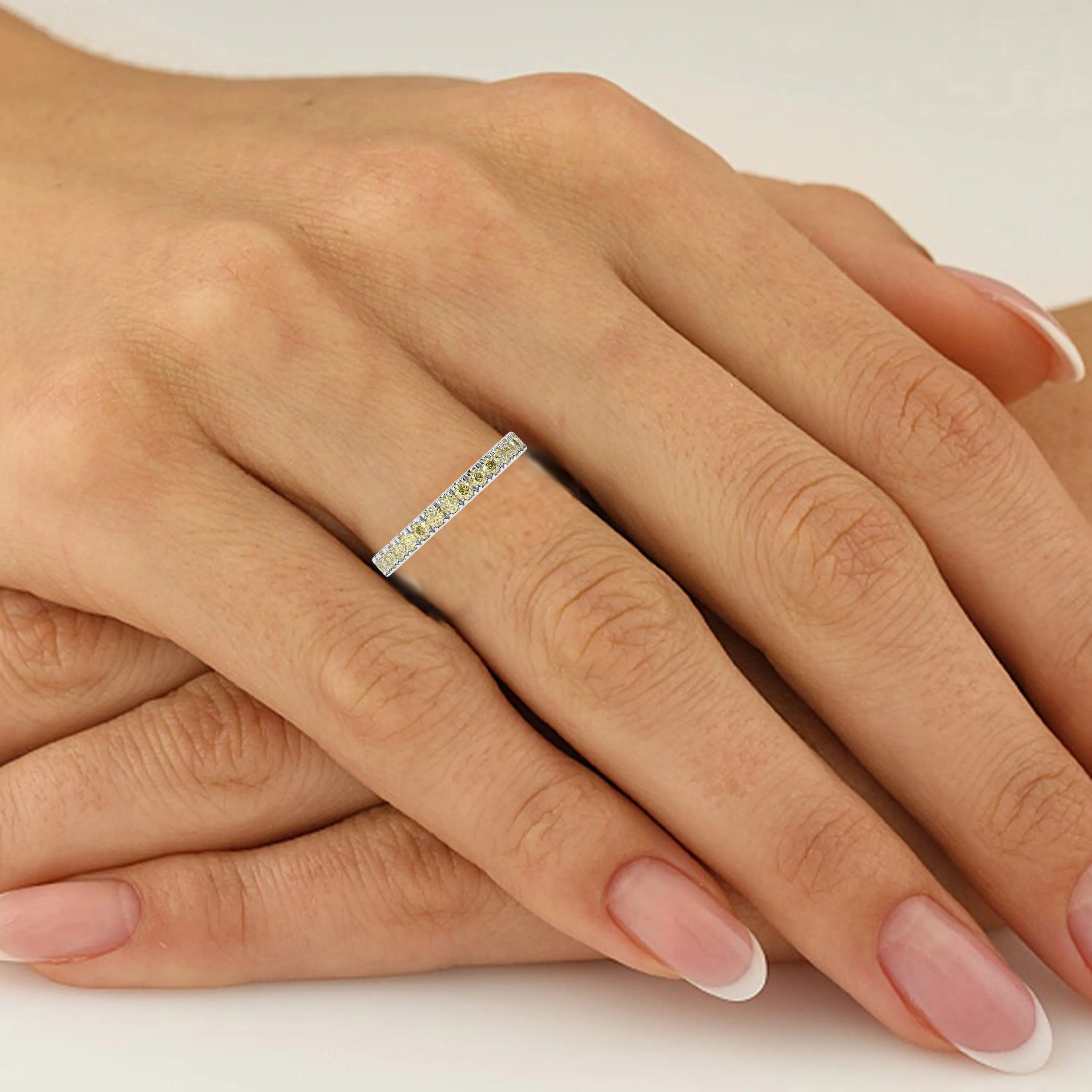 Amanda Ann Ring - 1/2Ctw Yellow