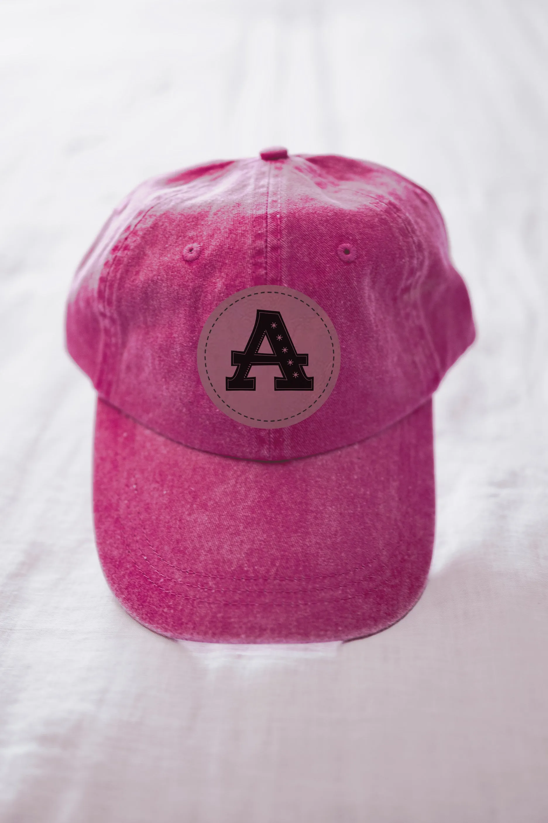 Asterisk Monogram Hat