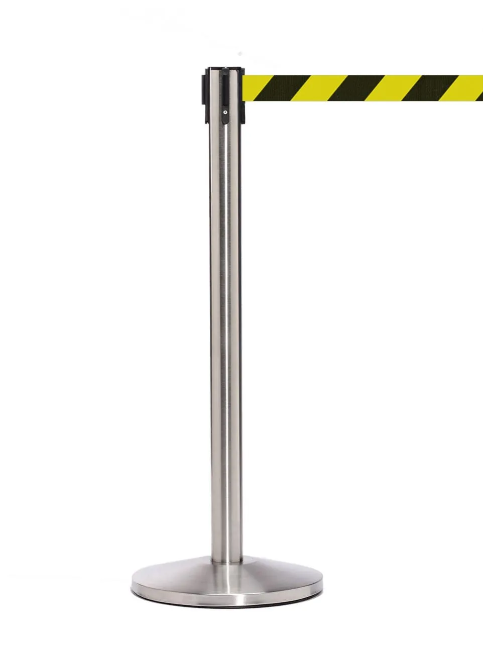 Barriers Stanchions QueueMaster 550 Satin Stainless - 8.5' Belt