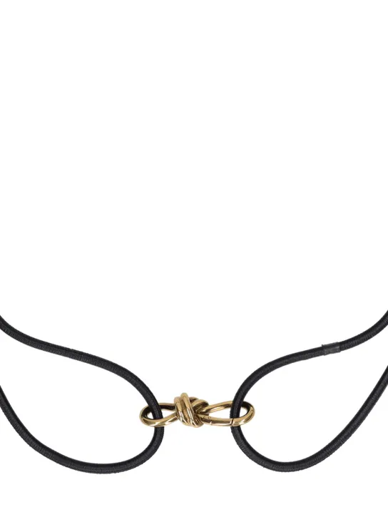 Bottega Veneta   Leather elastic belt 