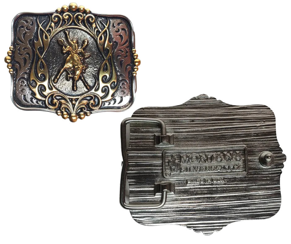 Bucking Bronc Belt Buckle