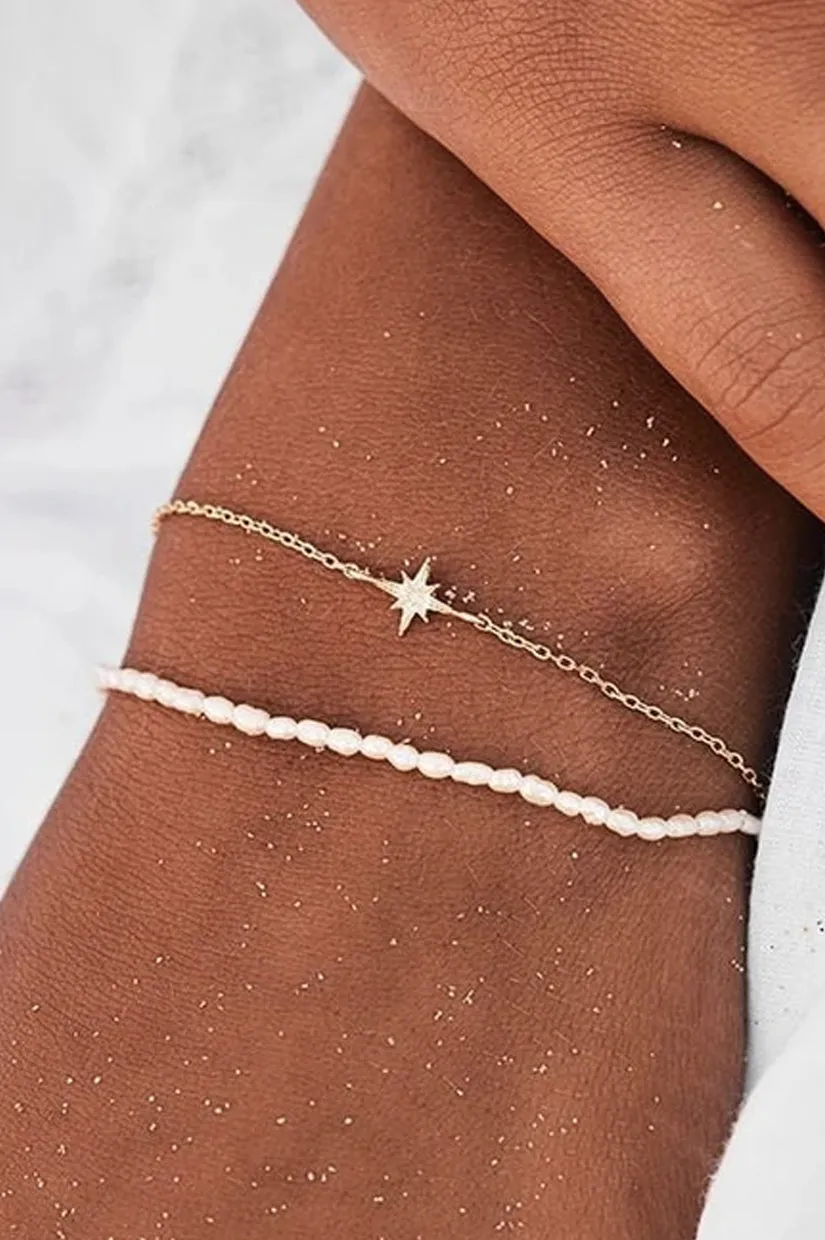 By Charlotte Moonlight Bracelet - Gold