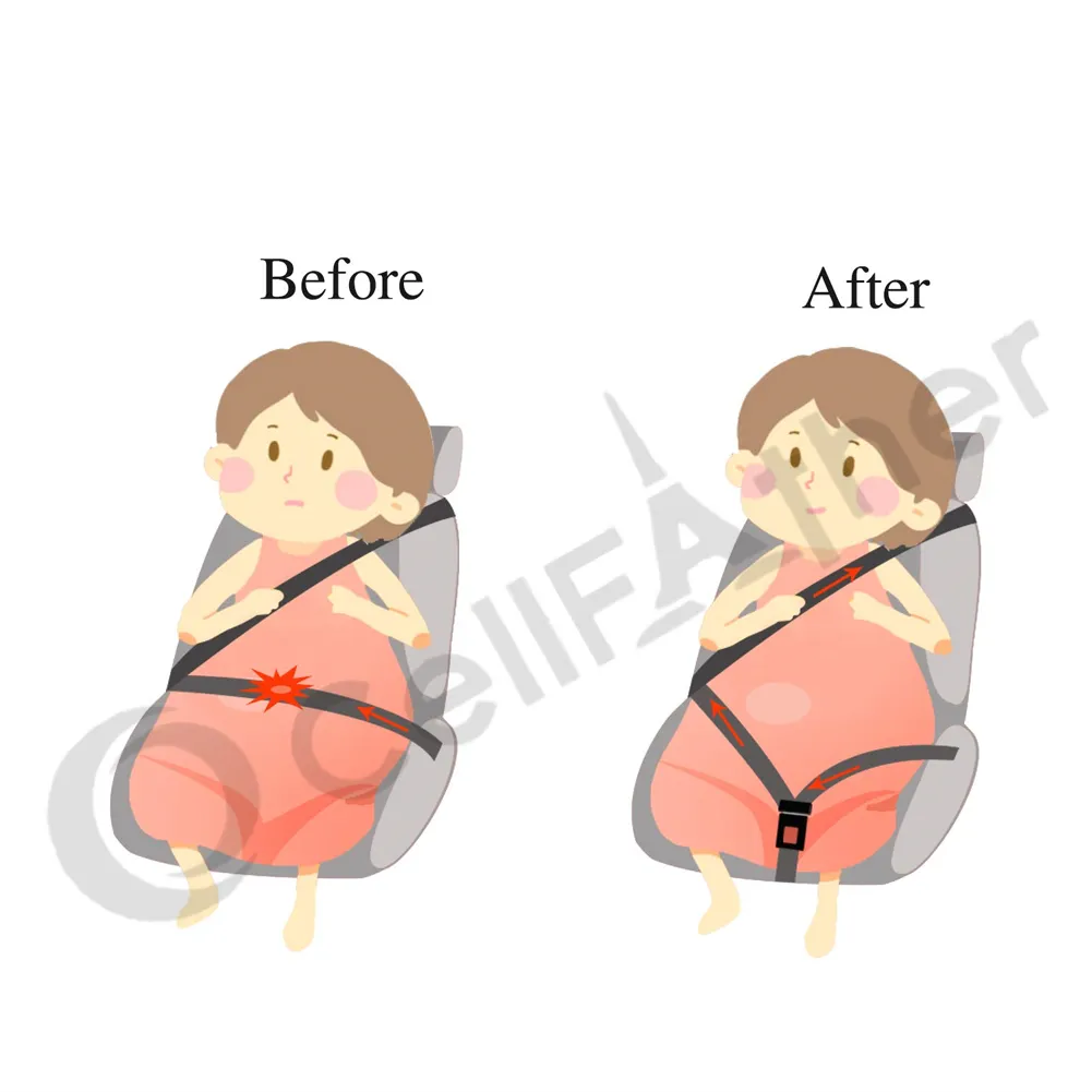 Car Seat Belt Extension for pregnant women- Cellfather