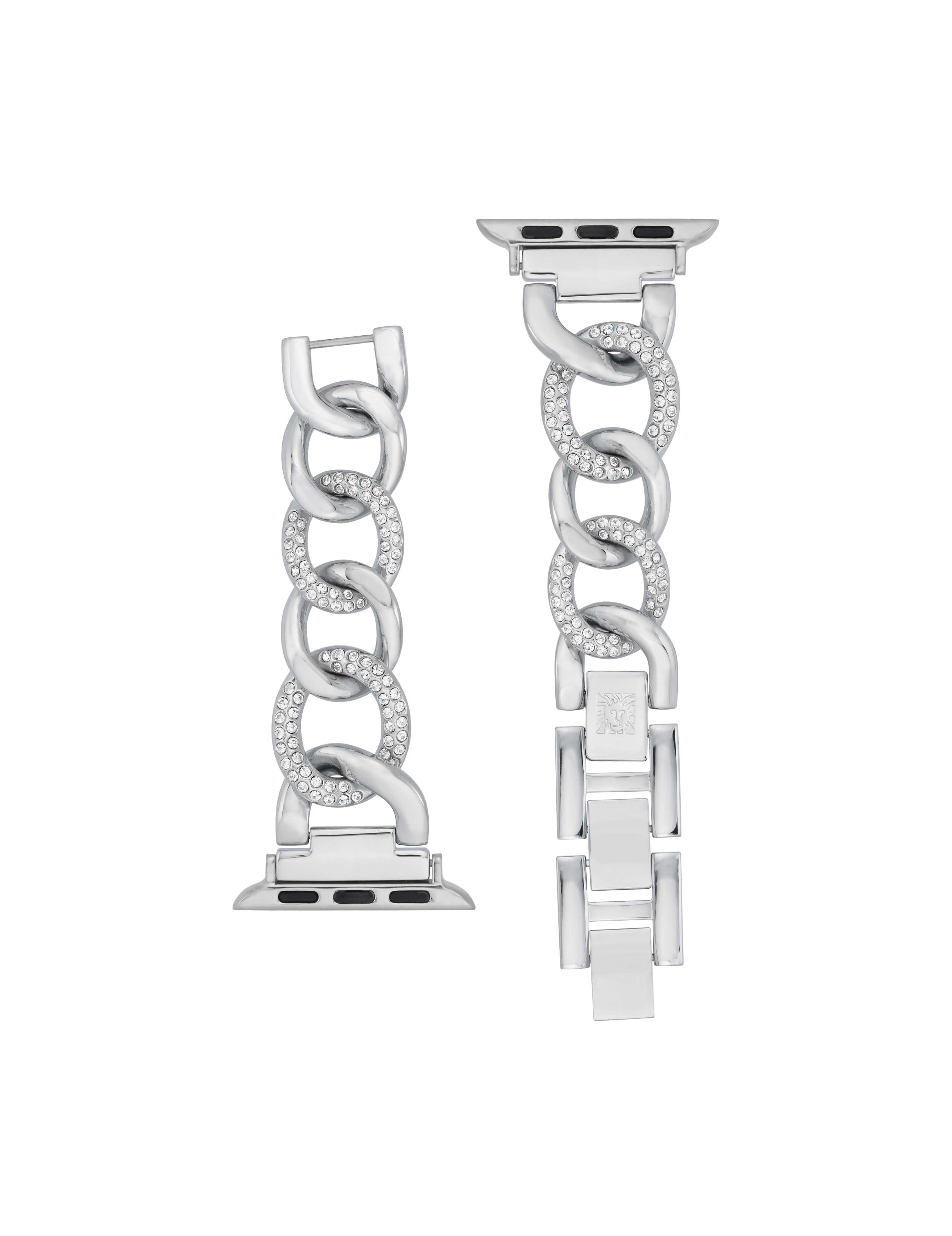 Chain Link Bracelet Band with Premium Crystals for Apple Watch®