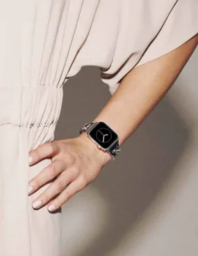Chain Link Bracelet Band with Premium Crystals for Apple Watch®