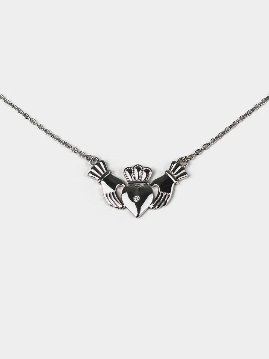 CLADDAGH PENDANT STERLING SILVER