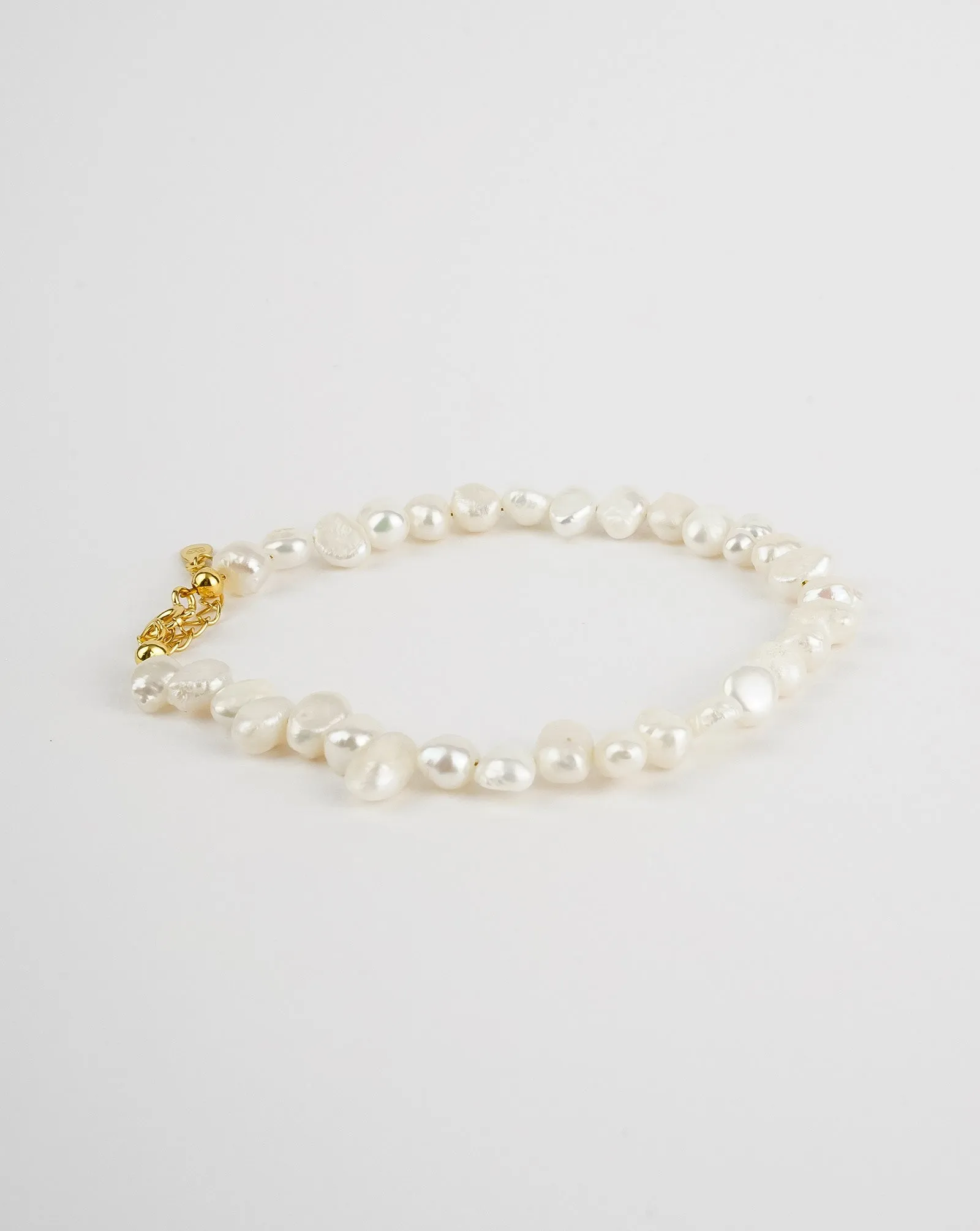 Classic Misshaped Pearl Bracelet