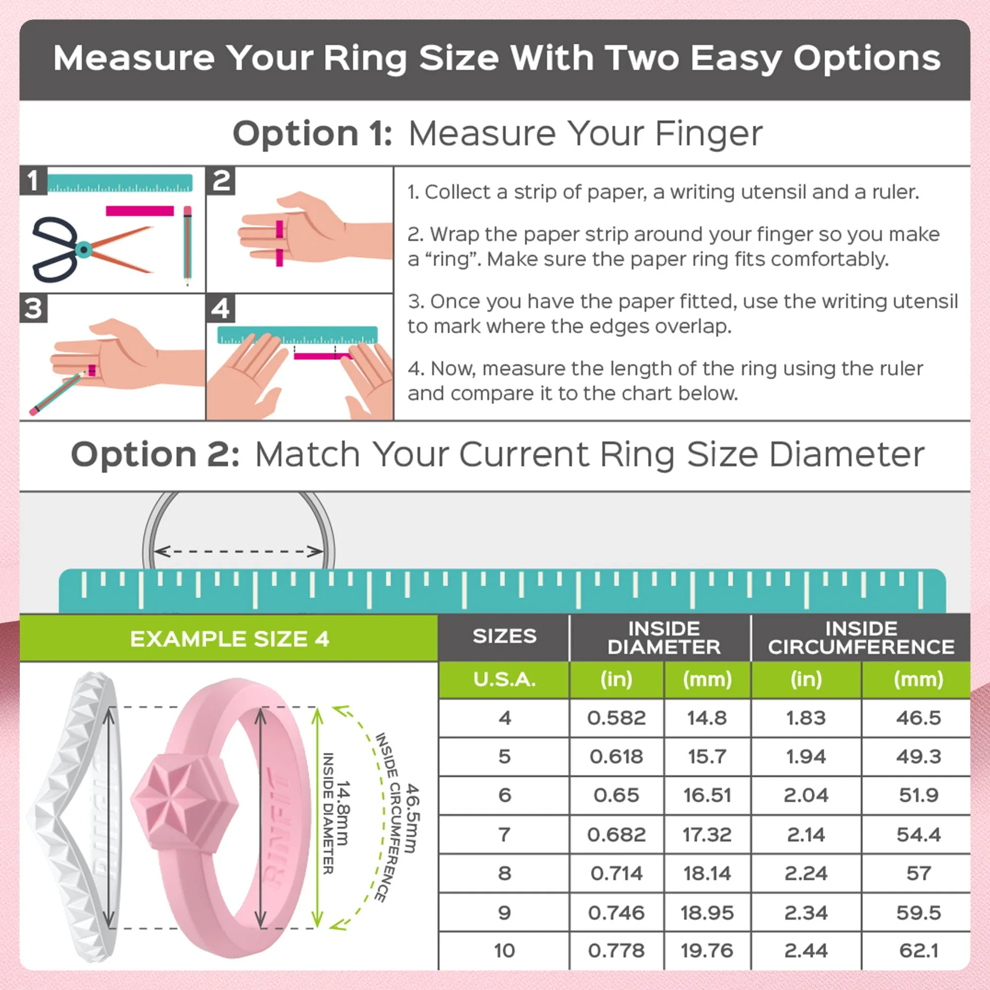 Couture Silicone Engagement Ring