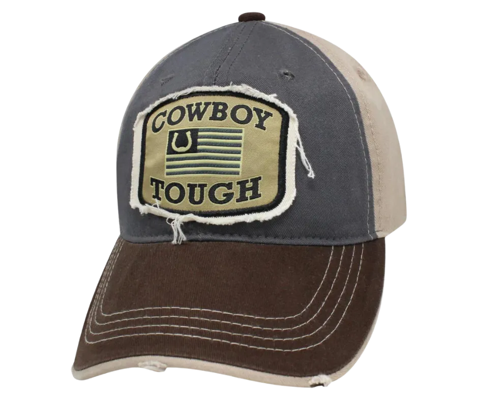 Cowboy Tough Flag Cap