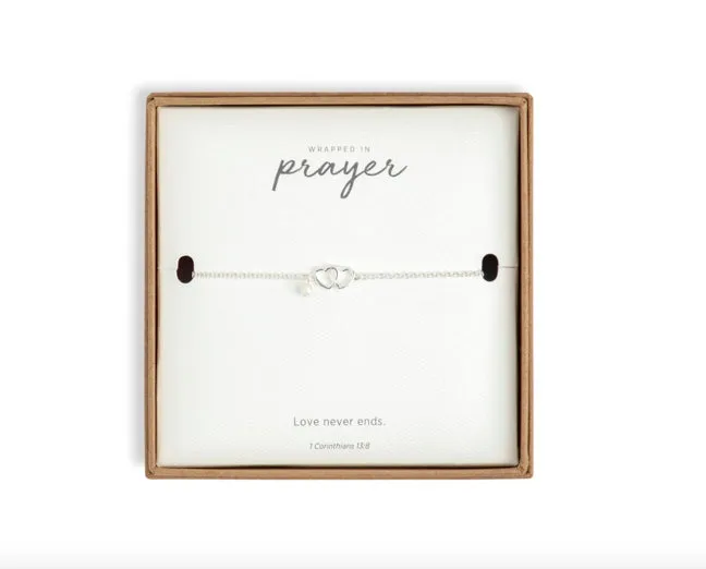 Dainty Double Heart Bracelet