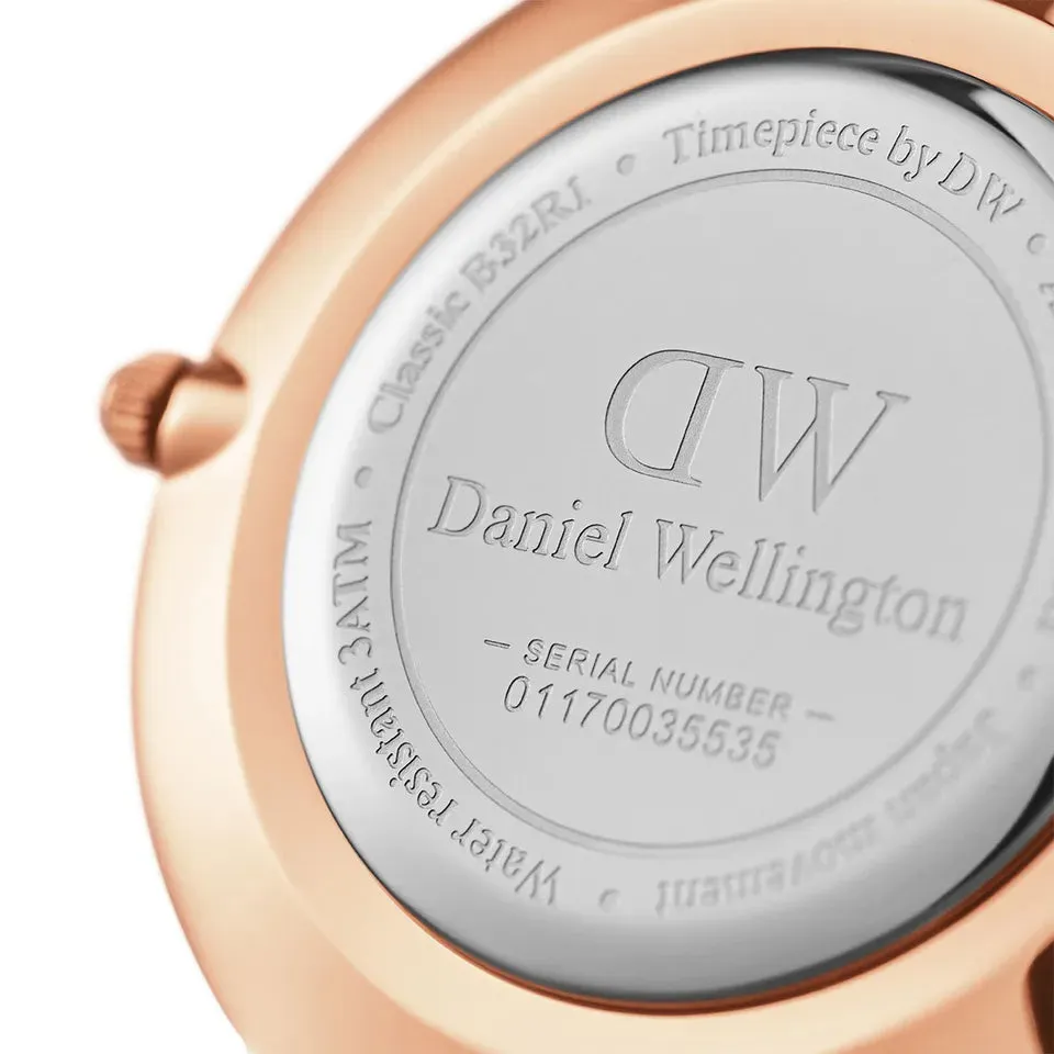 Daniel Wellington Watch Petite Dover Black 32mm