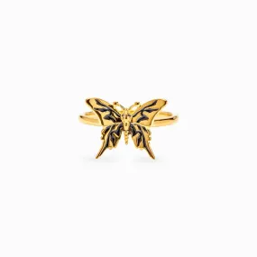 Dark Butterfly Ring