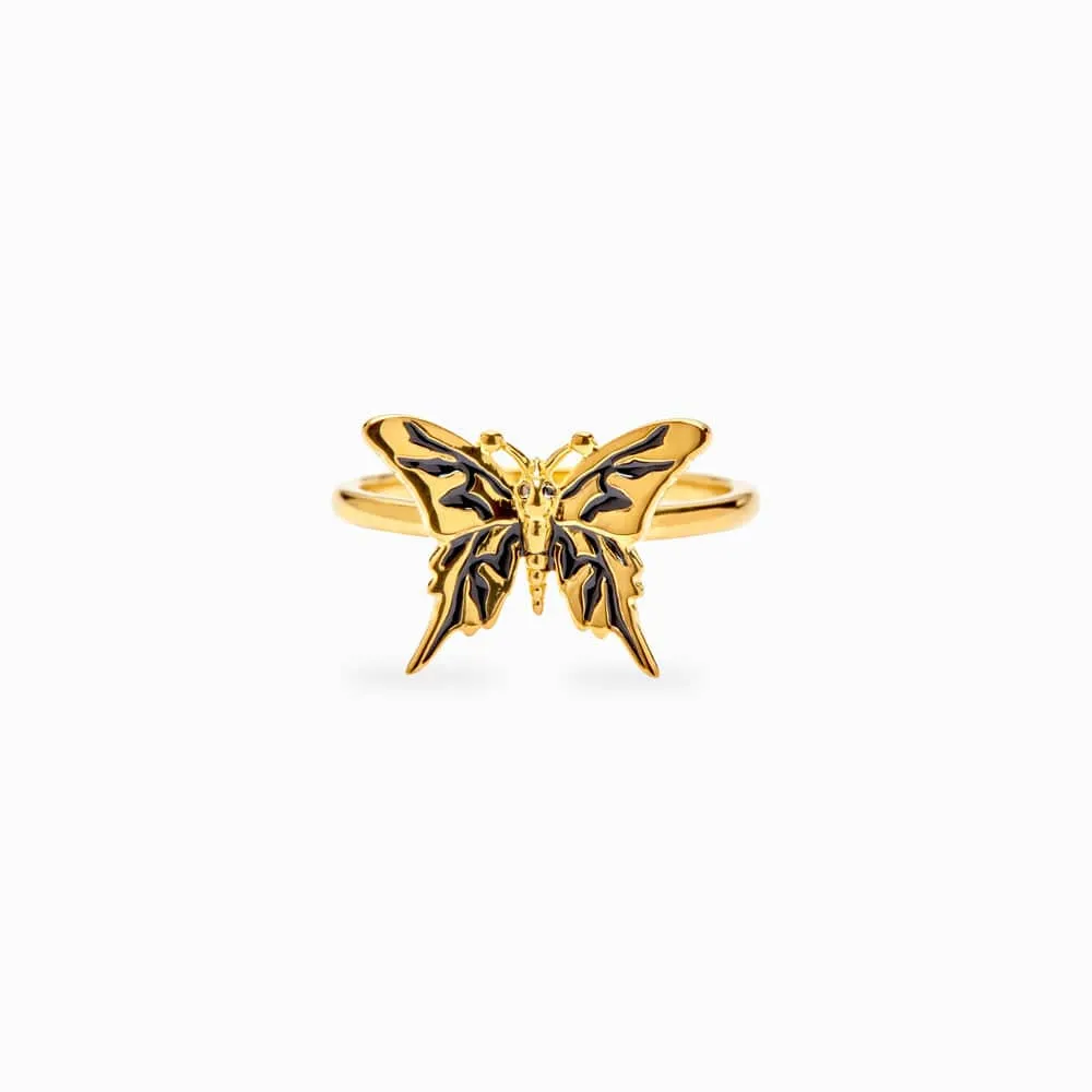Dark Butterfly Ring