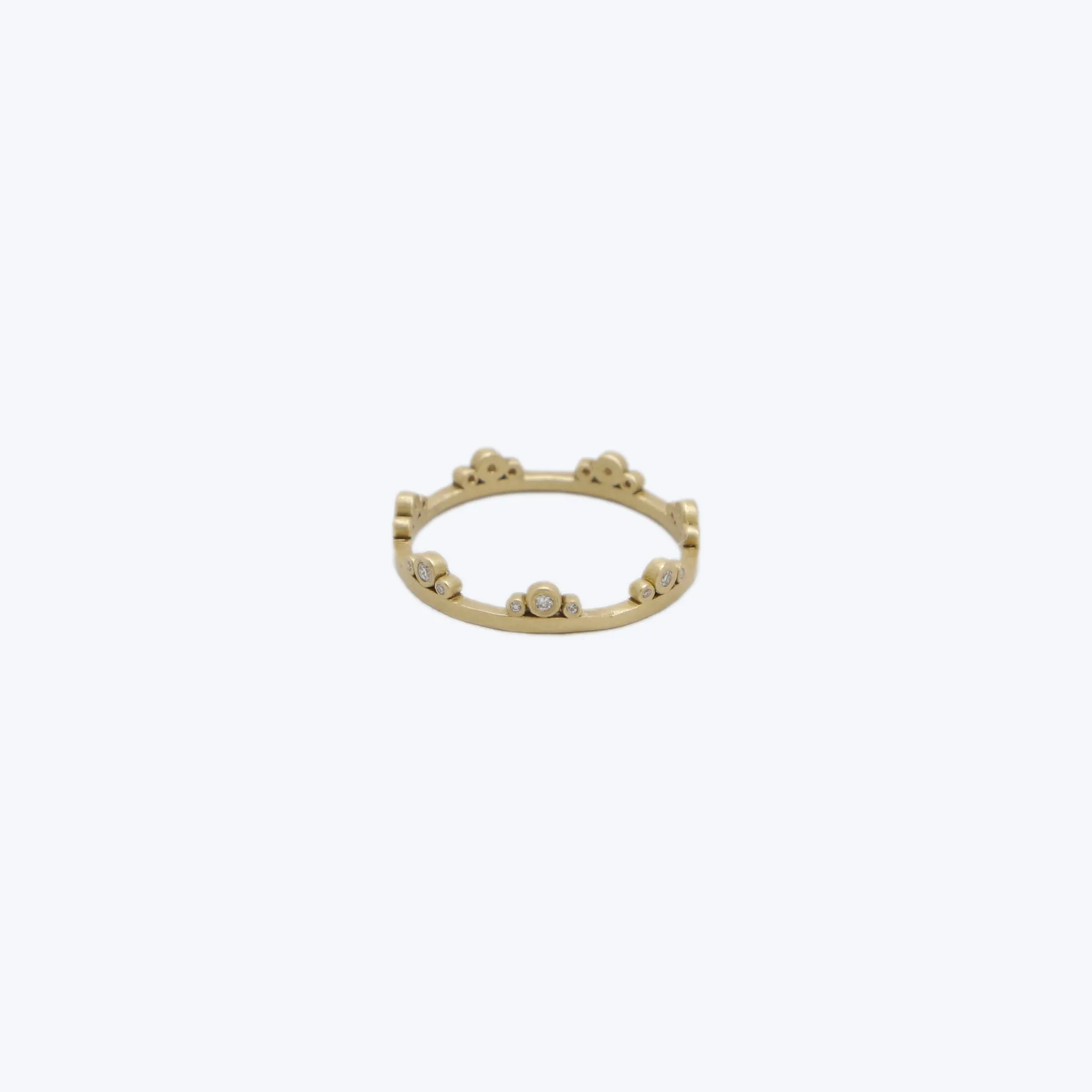 Diamond Side Trios Band, Size 5.5