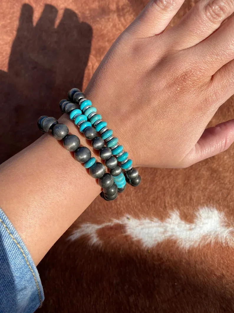 Dinah Navajo Style Bracelet-3PC