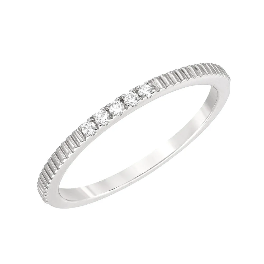 DNA Band With 5 Diamonds