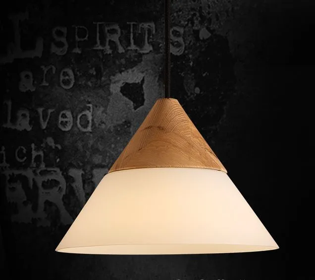 Edeet Half Wood Hang Lamp