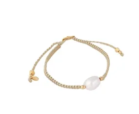 Fairley Pearl Rope Bracelet Sand