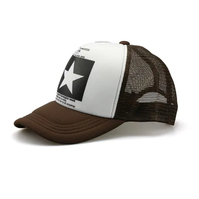 Fashion pointed Star Brand Baseball Cap
