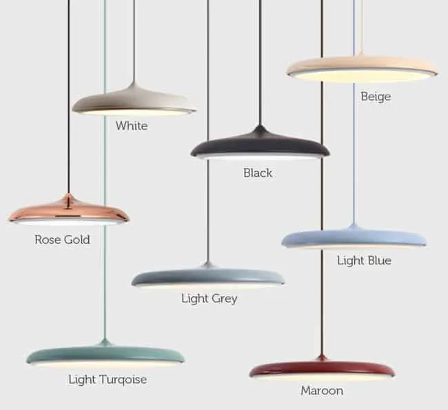 Felooni Slim Saucer Pendant Lamp