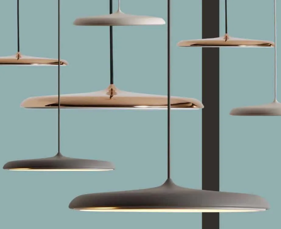 Felooni Slim Saucer Pendant Lamp