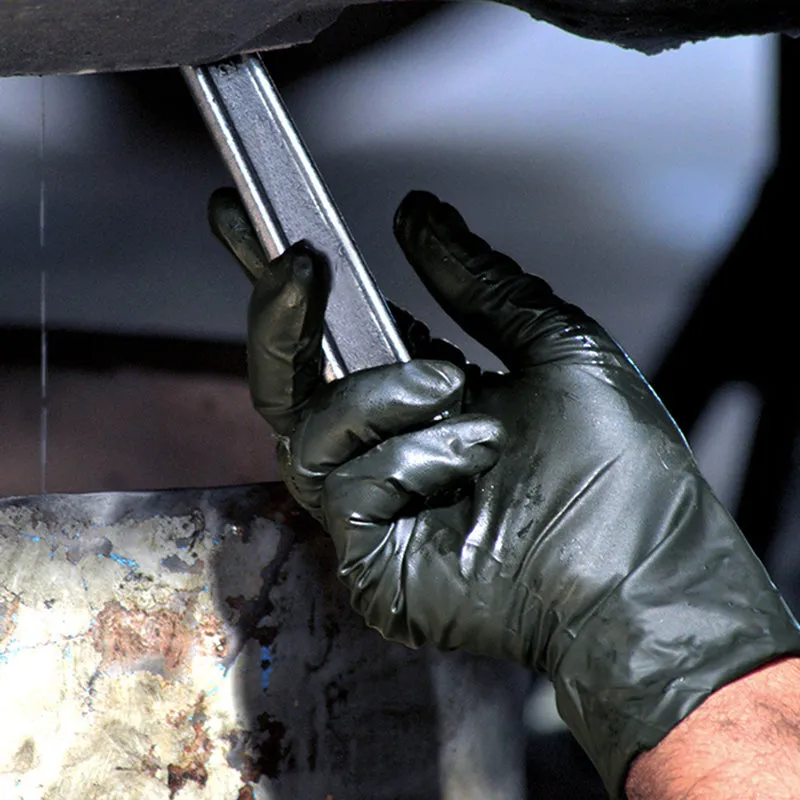 Gloveworks Black Nitrile Gloves IVPF46100