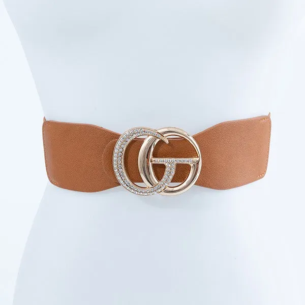Gold GiGi Buckle Wide Belt *More Colors