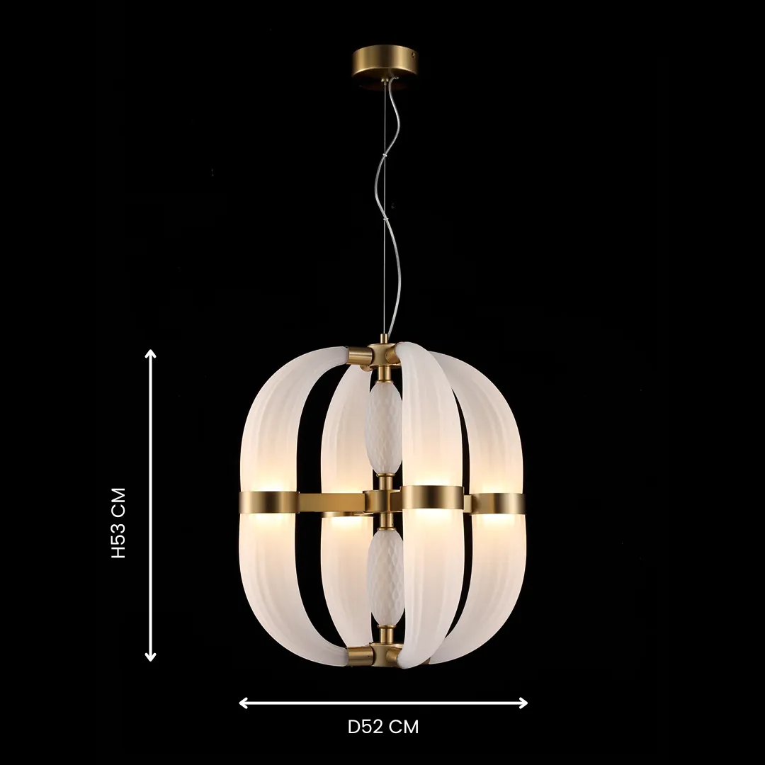 Good to Glow Frosted Pendant | Ivanka Lumiere