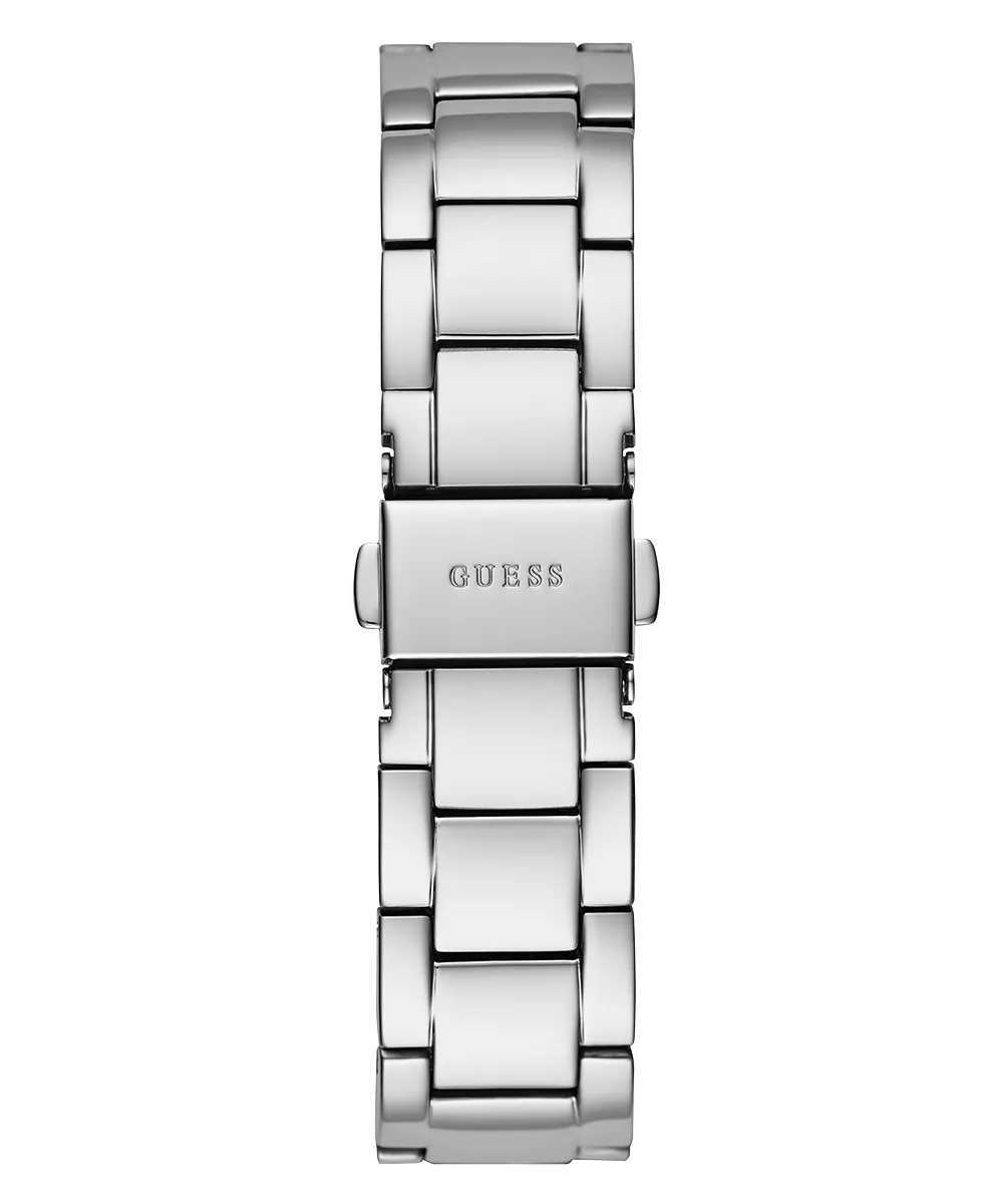GUESS Ladies Silver Tone Multi-function Watch