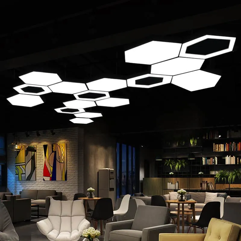 Gunna Hexagonal Pendant Lamp
