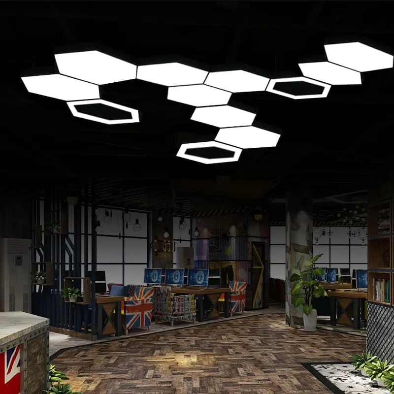 Gunna Hexagonal Pendant Lamp