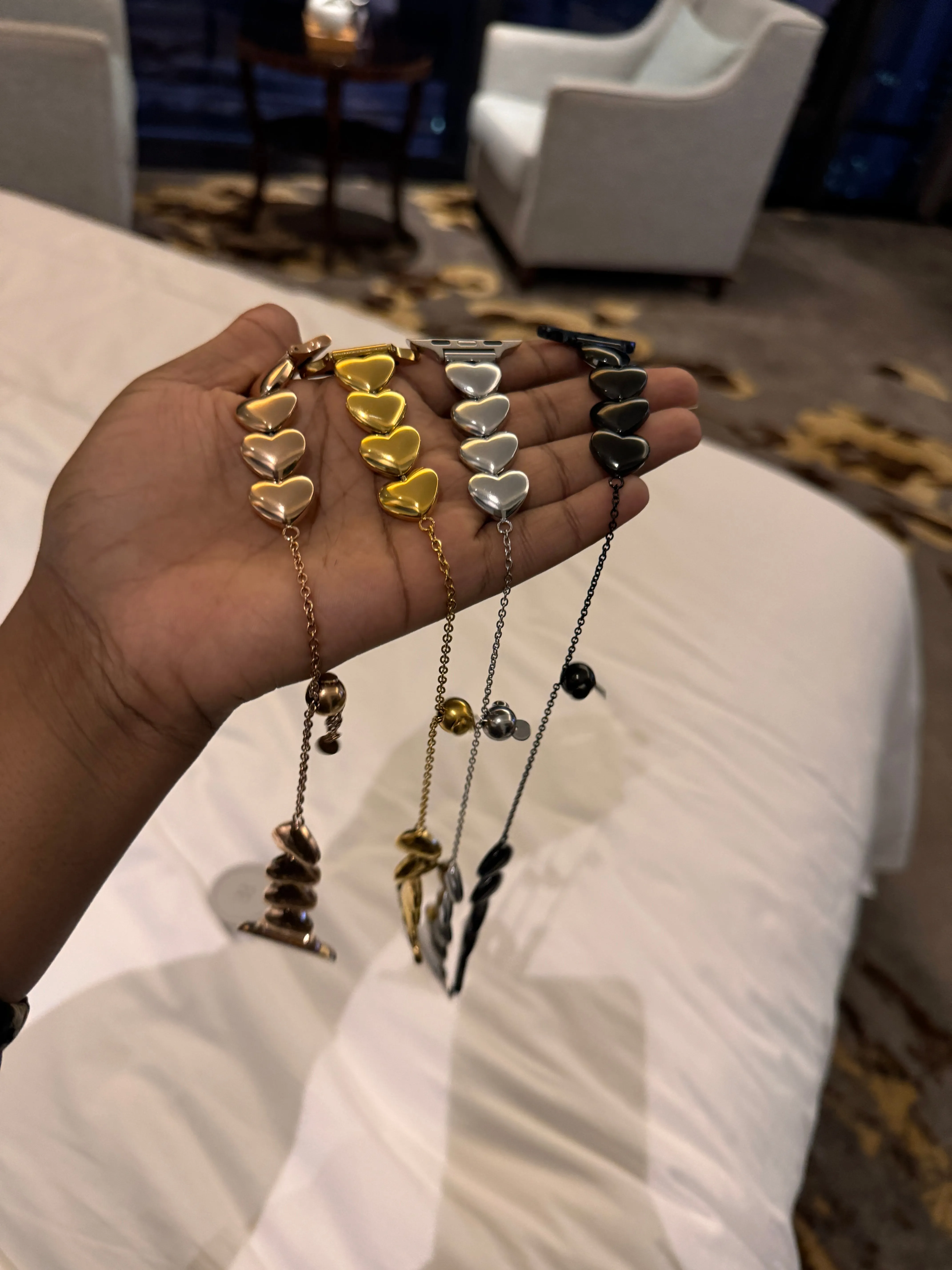 Heart shape Chain Strap