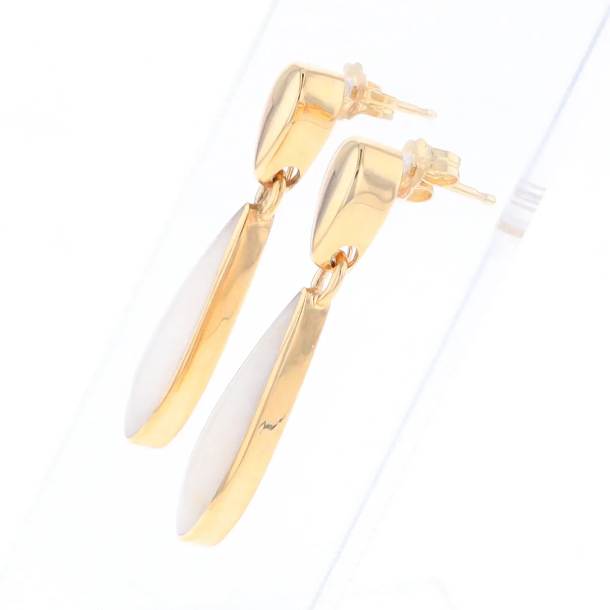 Historic Quartz Teardrop Earrings