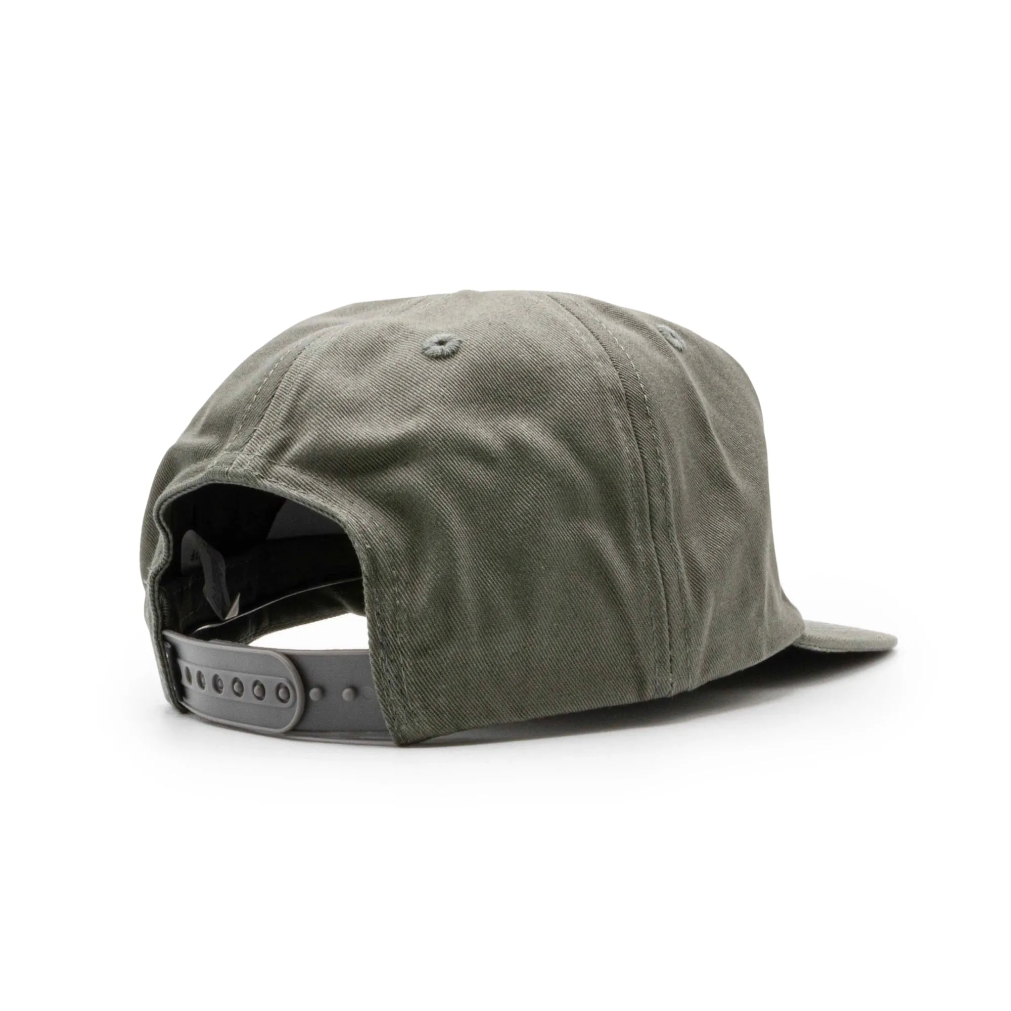 Huf Triple Triangle Unstructured Snapback Cap - Grey
