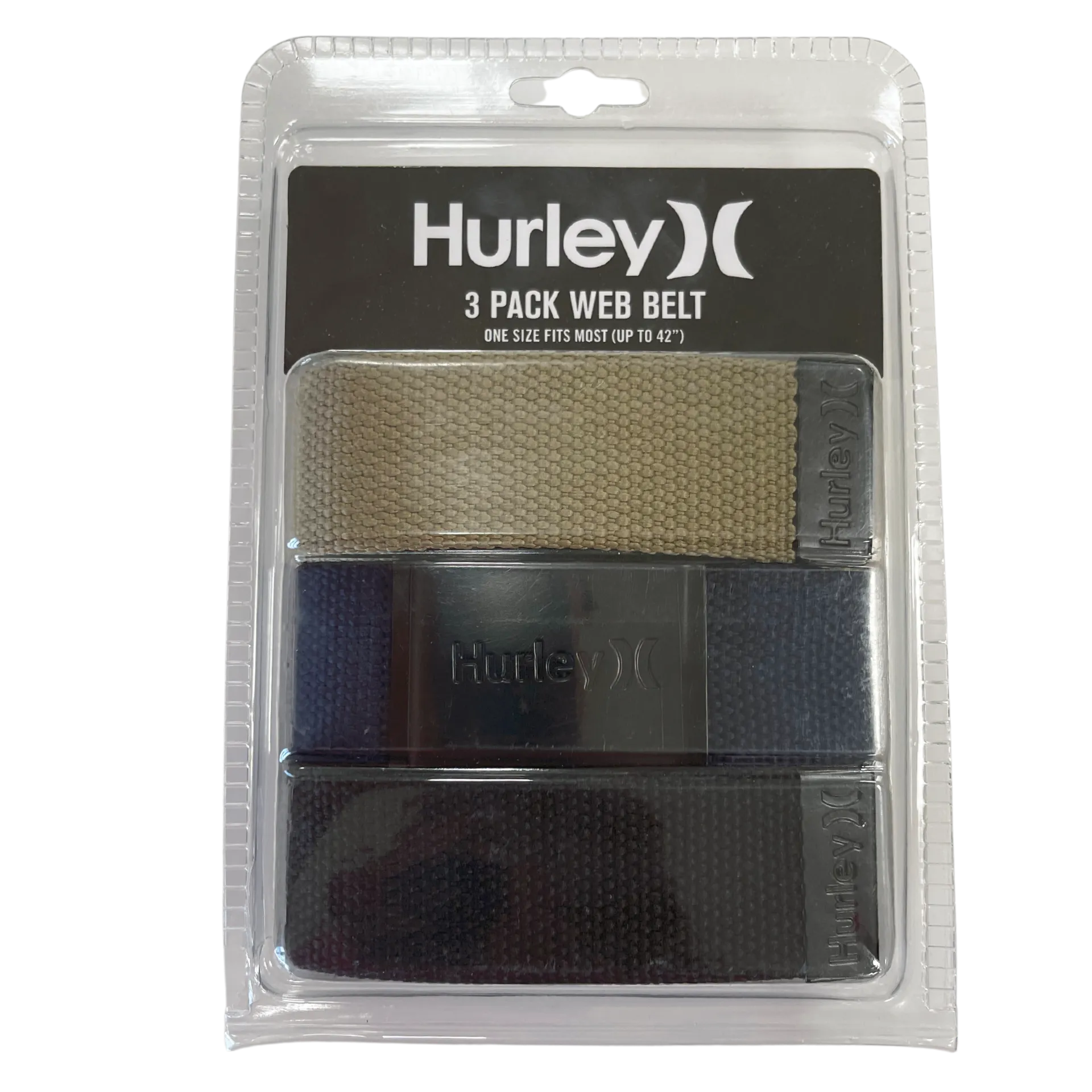 Hurley - Web Belt, Midnight Navy
