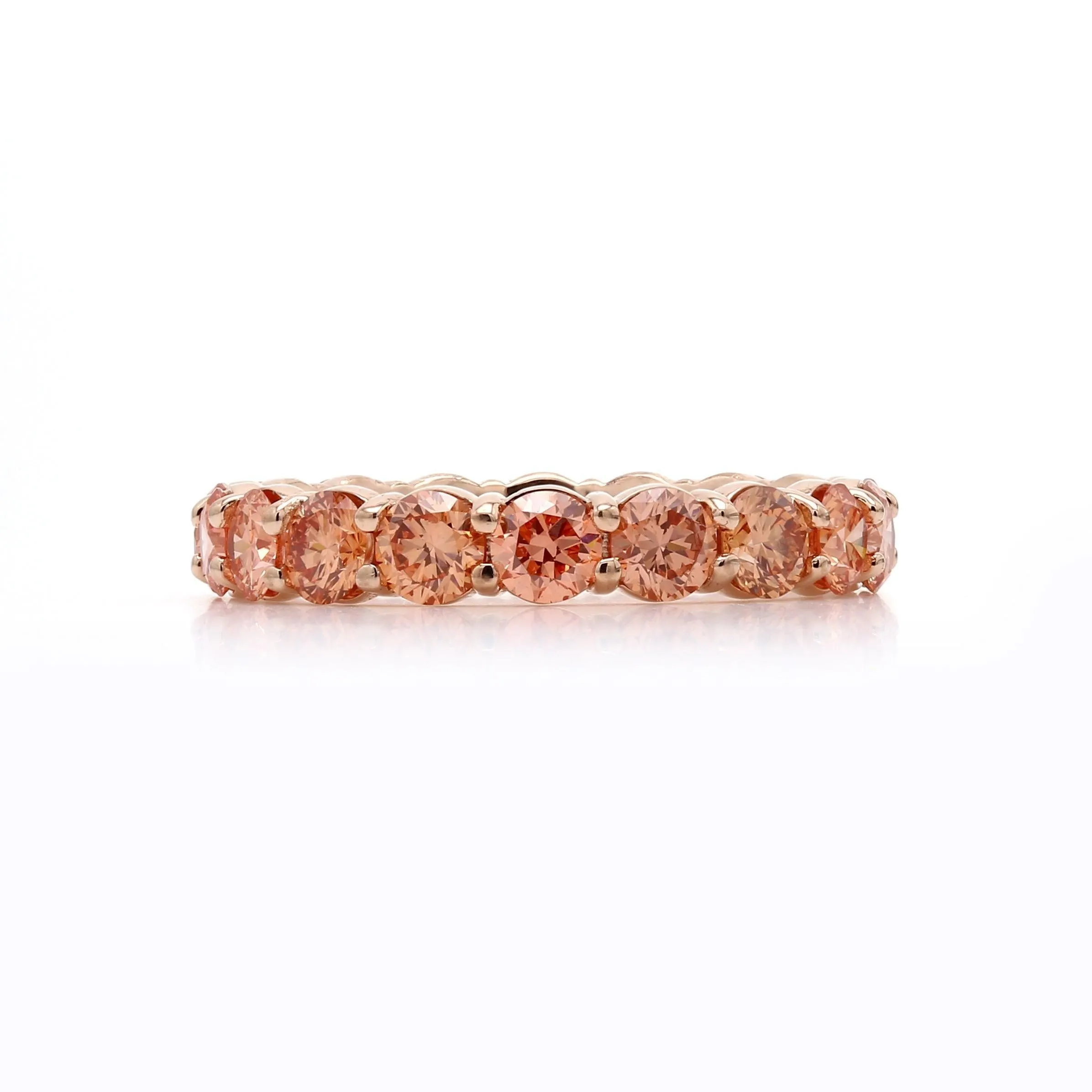 Ivory Ring - 2 1/2 Ct. T.W. Orange