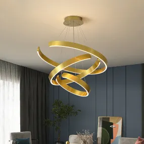 LED Multi-layer Modern Decorative Round Pendant Light