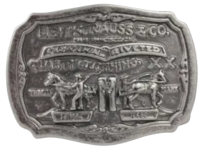 Levi Strauss & Co Since 1850 Quality Clothing Belt Buckle
