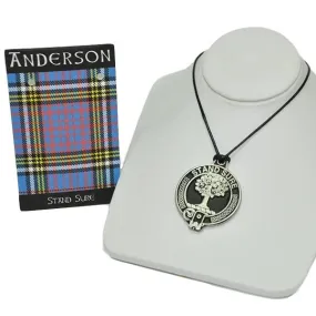 MacPhail Clan Crest Pendant