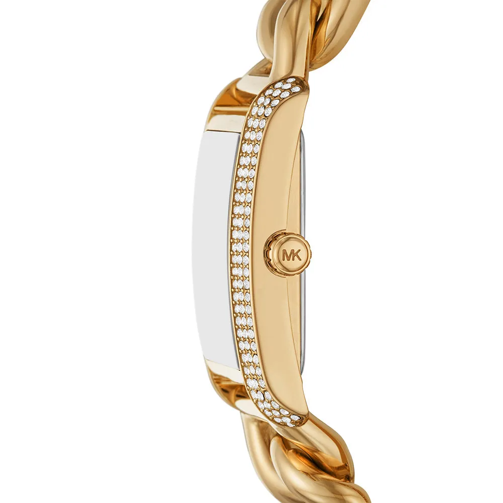 Michael Kors MK7300 Emery Curb Chain Bracelet Watch