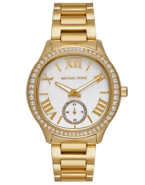 Michael Kors - Sage Three-Hand Gold-Tone Stainless Steel Watch - MK4805 - 788289