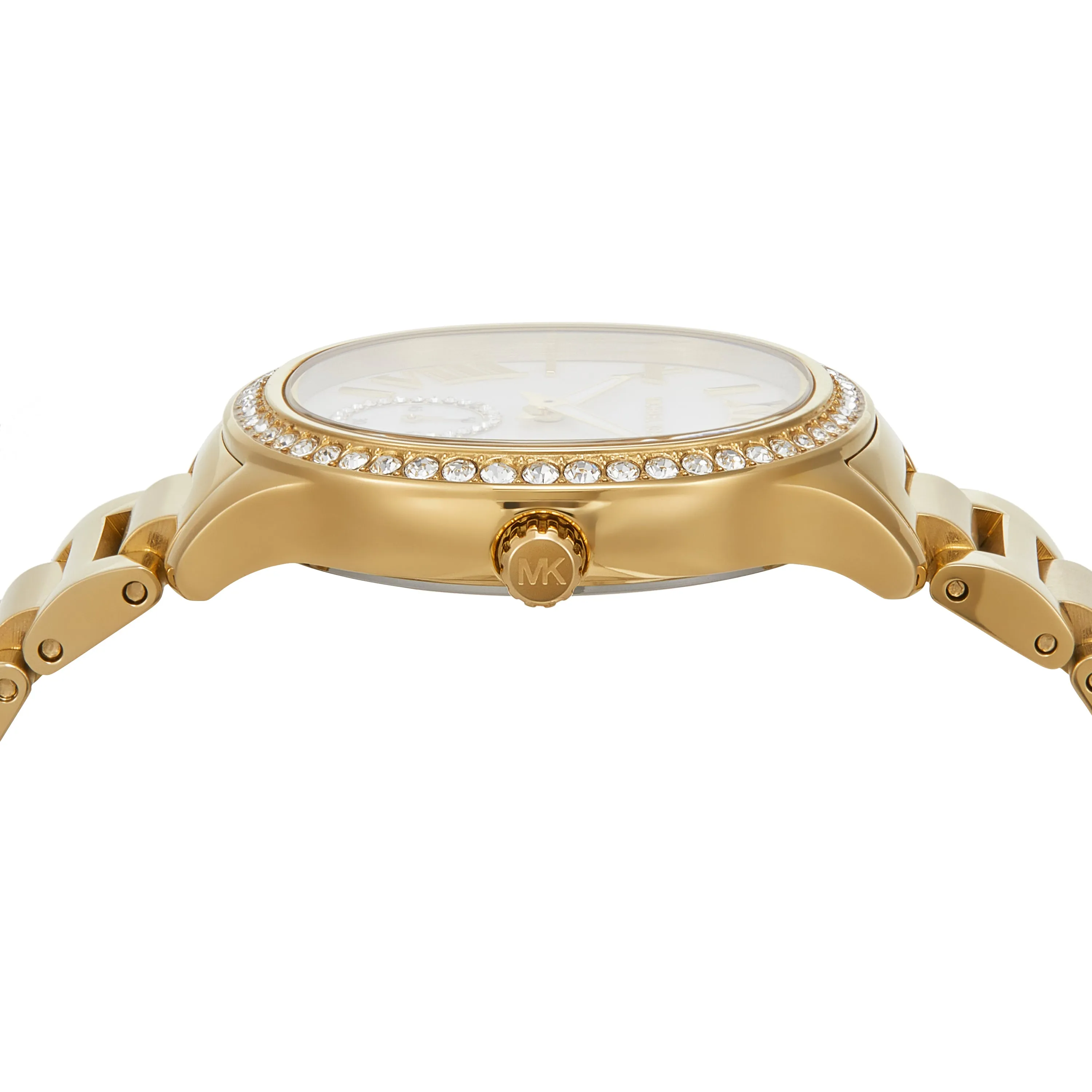 Michael Kors - Sage Three-Hand Gold-Tone Stainless Steel Watch - MK4805 - 788289